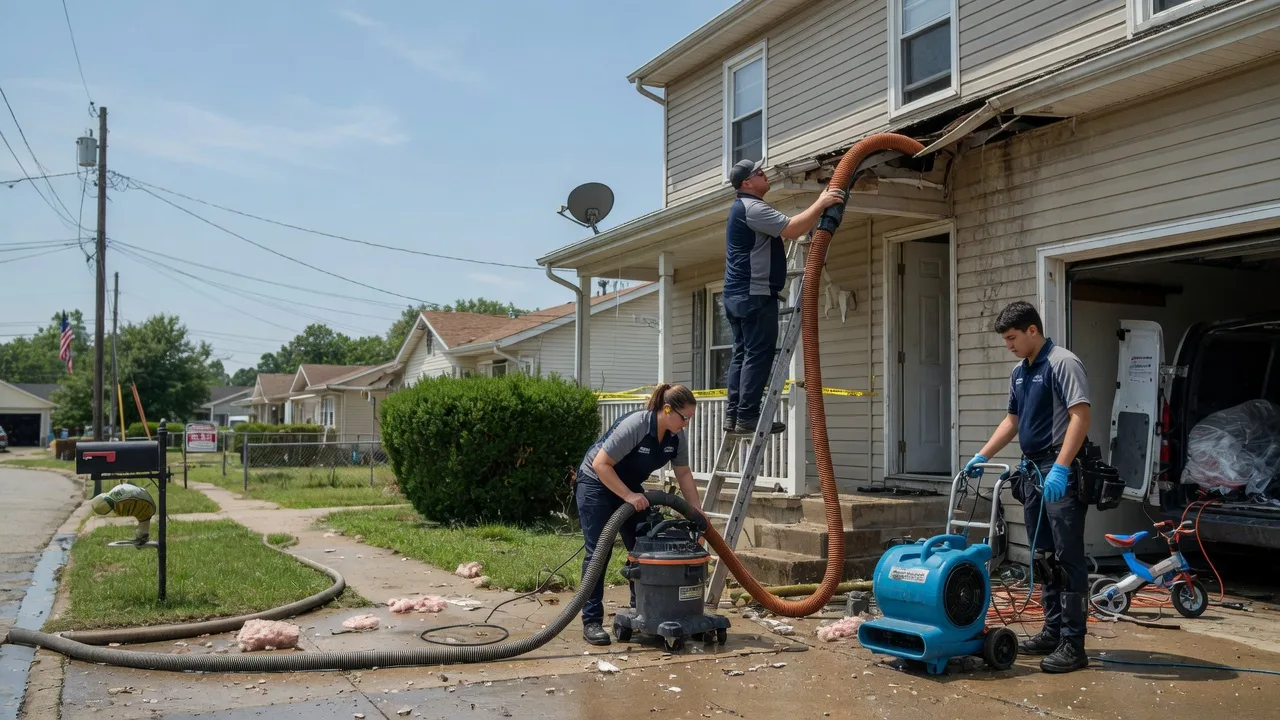 Water Damage Restoration in Sabina, OH near me
